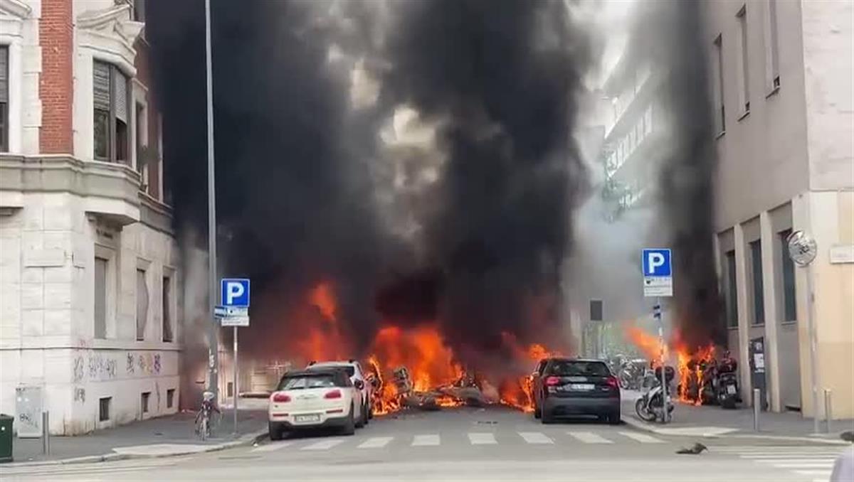意大利米兰市中心传出爆炸声！至少4人受伤