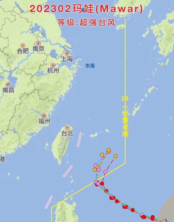 海浪预警：受台风“玛娃”影响 5月28日起浙江海域将出现大风浪过程