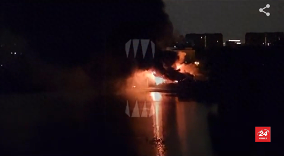 突发！“俄罗斯联邦海关署大楼发生大火”