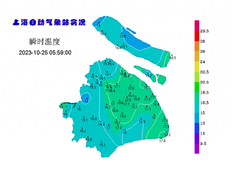 晴好延续多云为主 上海今天最高26度