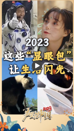 声动中国丨2023这些“显眼包”让生活闪光